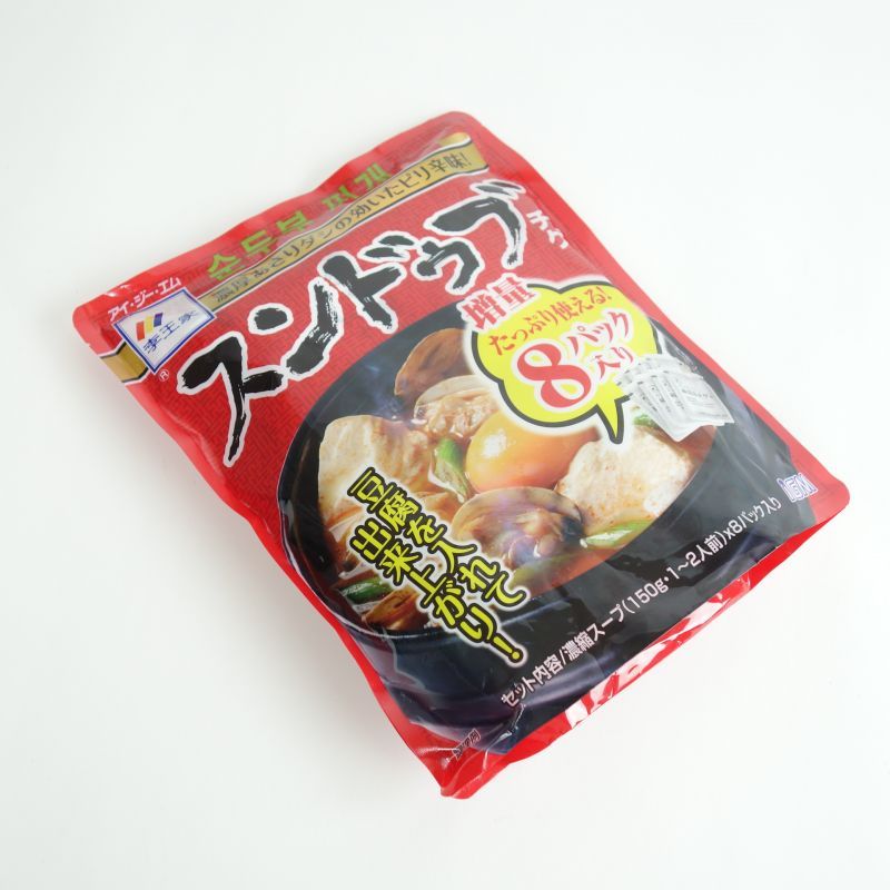 585902 : 李王家 韓国家庭の味 スンドゥブチゲ 1200g（150g×8）