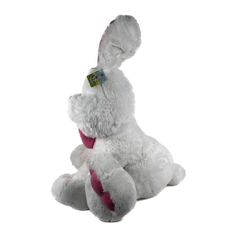 送料込み イースターバニー 約60cm ホワイト Hugfun Sitting Easter Bunny