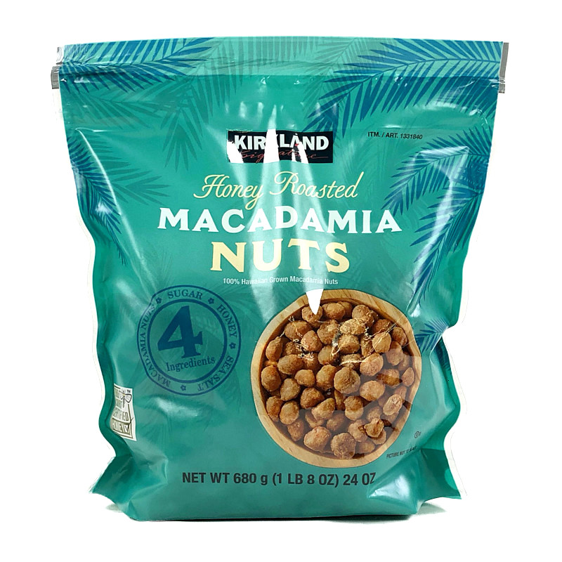 カークランド ハニーロースト マカダミアナッツ 680g Ks Honeyroasted Macadamia