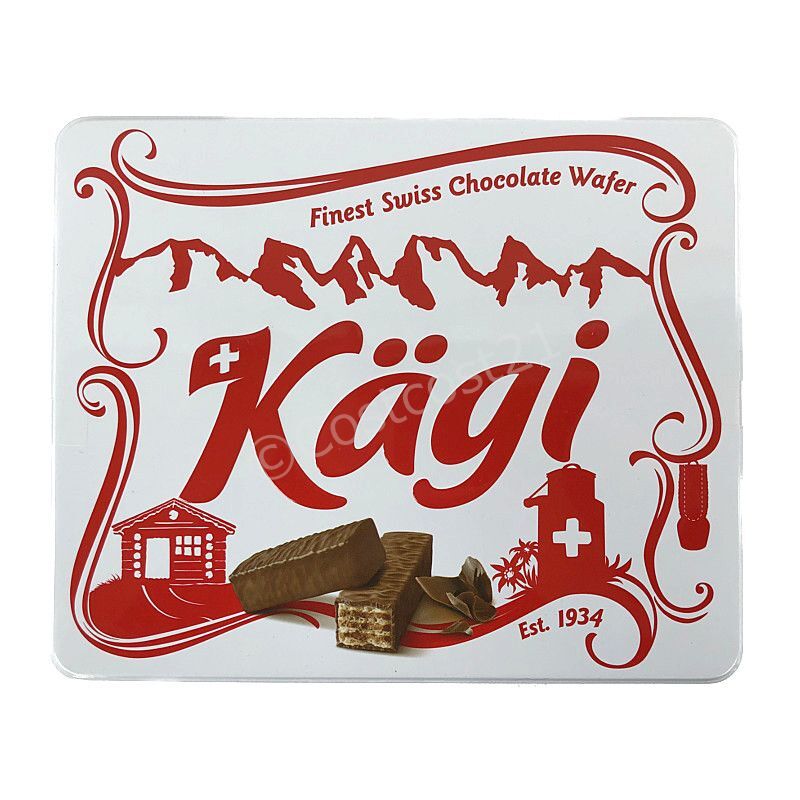 カーギ スイスチョコレート ウエハース 缶入り 400g Kagi Mini Assorted Tin