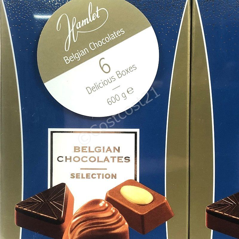 ハムレット ベルギーチョコレート セレクション 100g 6箱 Hamlet Belgian Chocolate