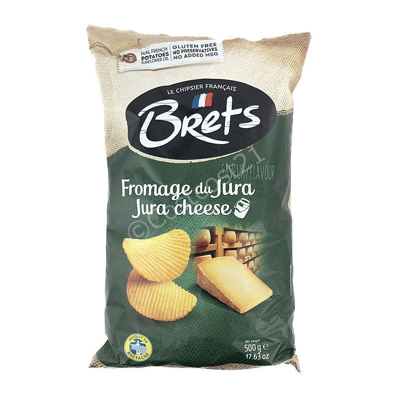 ブレッツ ポテトチップス ジュラチーズ 500g Brets Potatochips Jura Cheese