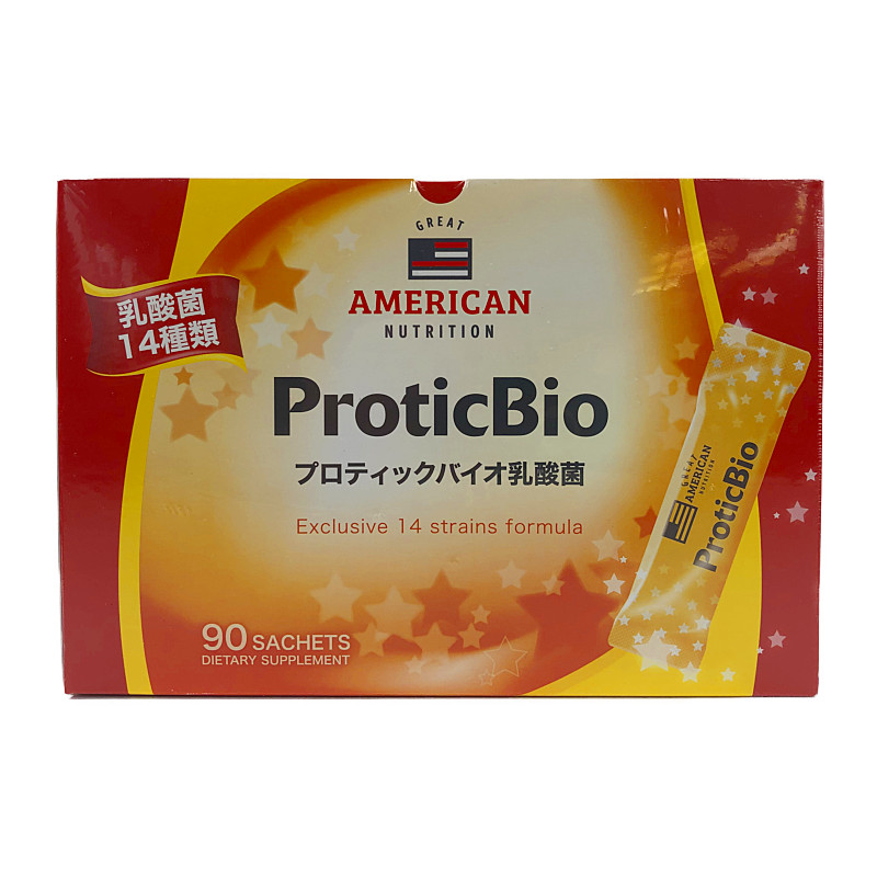 プロティック バイオ乳酸菌 3g×90包 GREAT AMERICAN NUTRITION Proticbio Granule