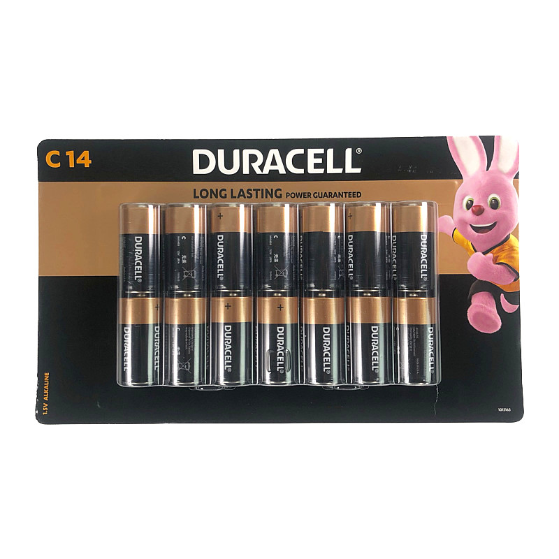 デュラセル 単2 アルカリ乾電池 14本パック DURACELL ALK C 14PK P=224