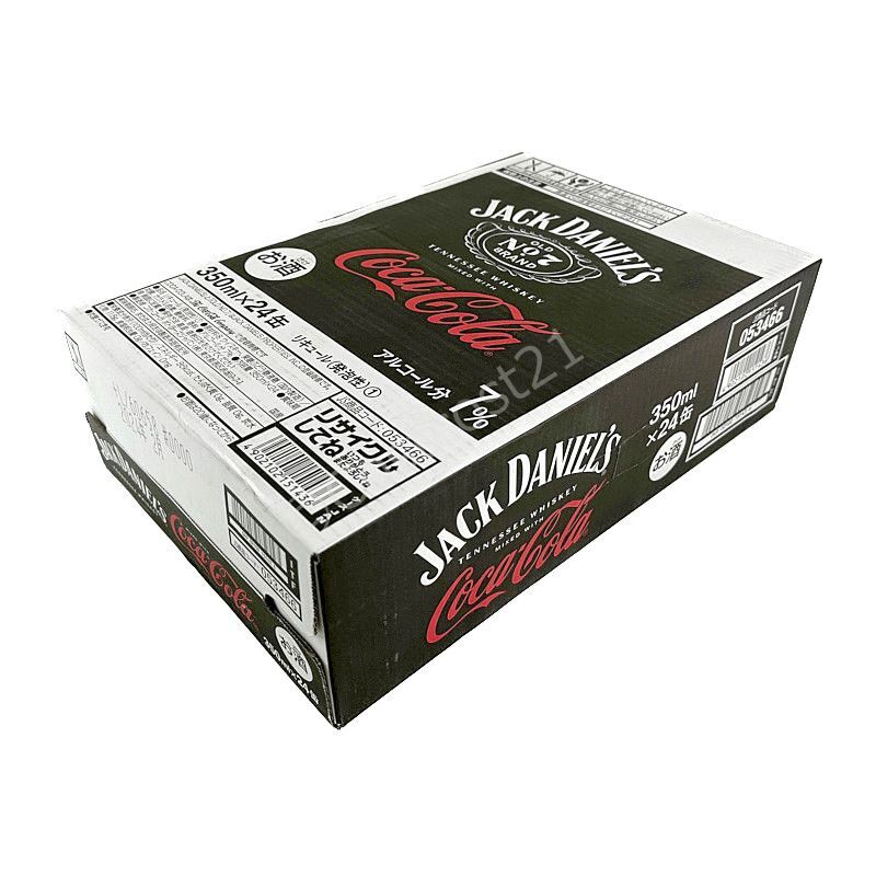 ジャックダニエル＆コカコーラ 350ml×24缶 アルコール7% お酒 Jack