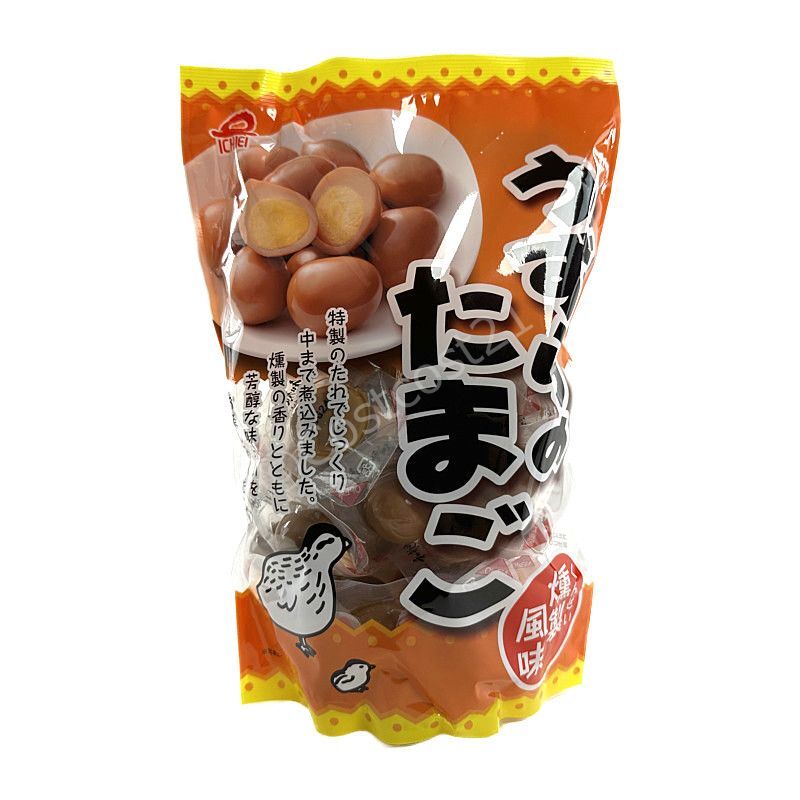 一榮食品 うずらのたまご 燻製風味 増量！420g Smoke Flavored Quail Egg